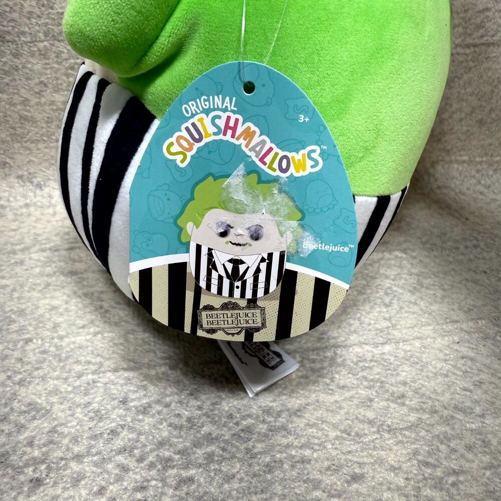 Squishmallows Tim Burton's Beetlejuice Movie 8" Plush NEW (A11) - Picture 2 of 8